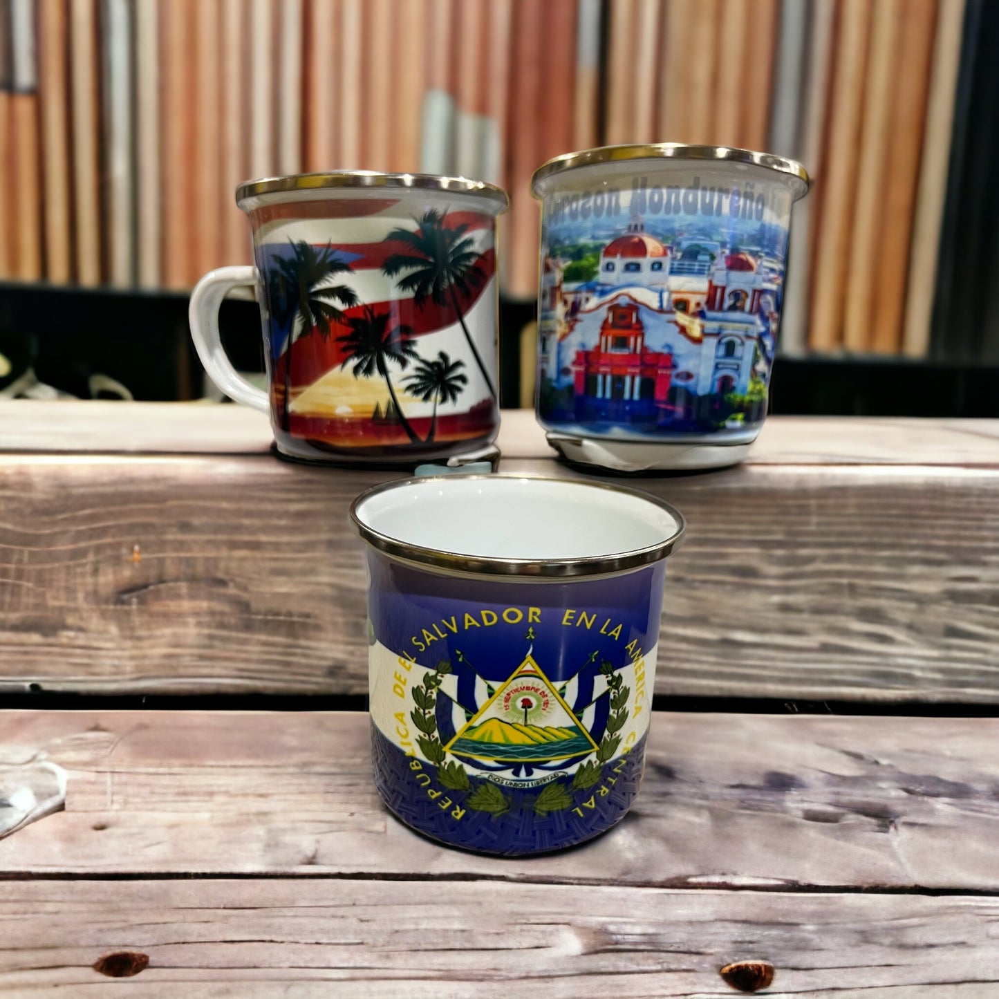 12oz sublimation enamel cup