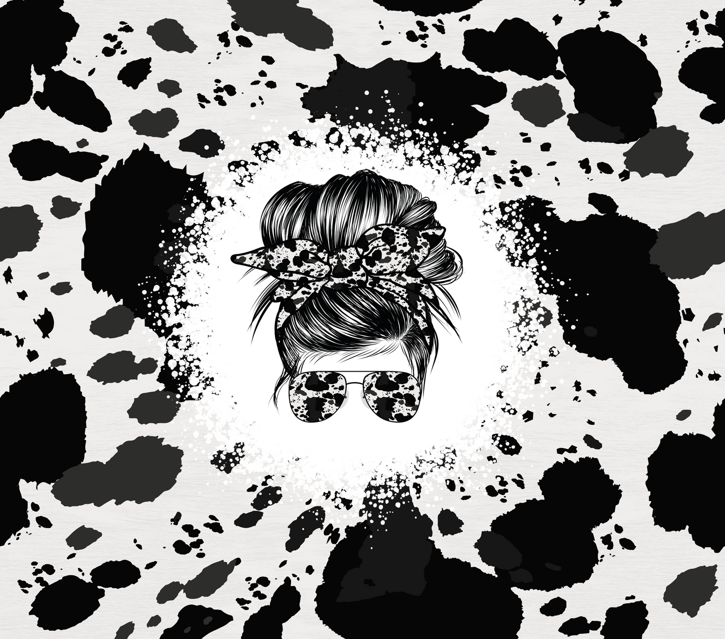 Cow hide MomLife Transfer