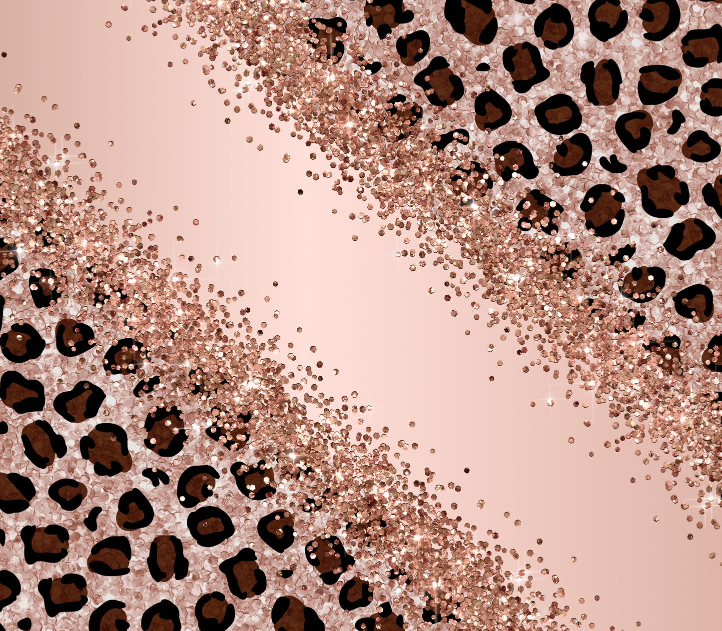 Rose Gold Black Transfer