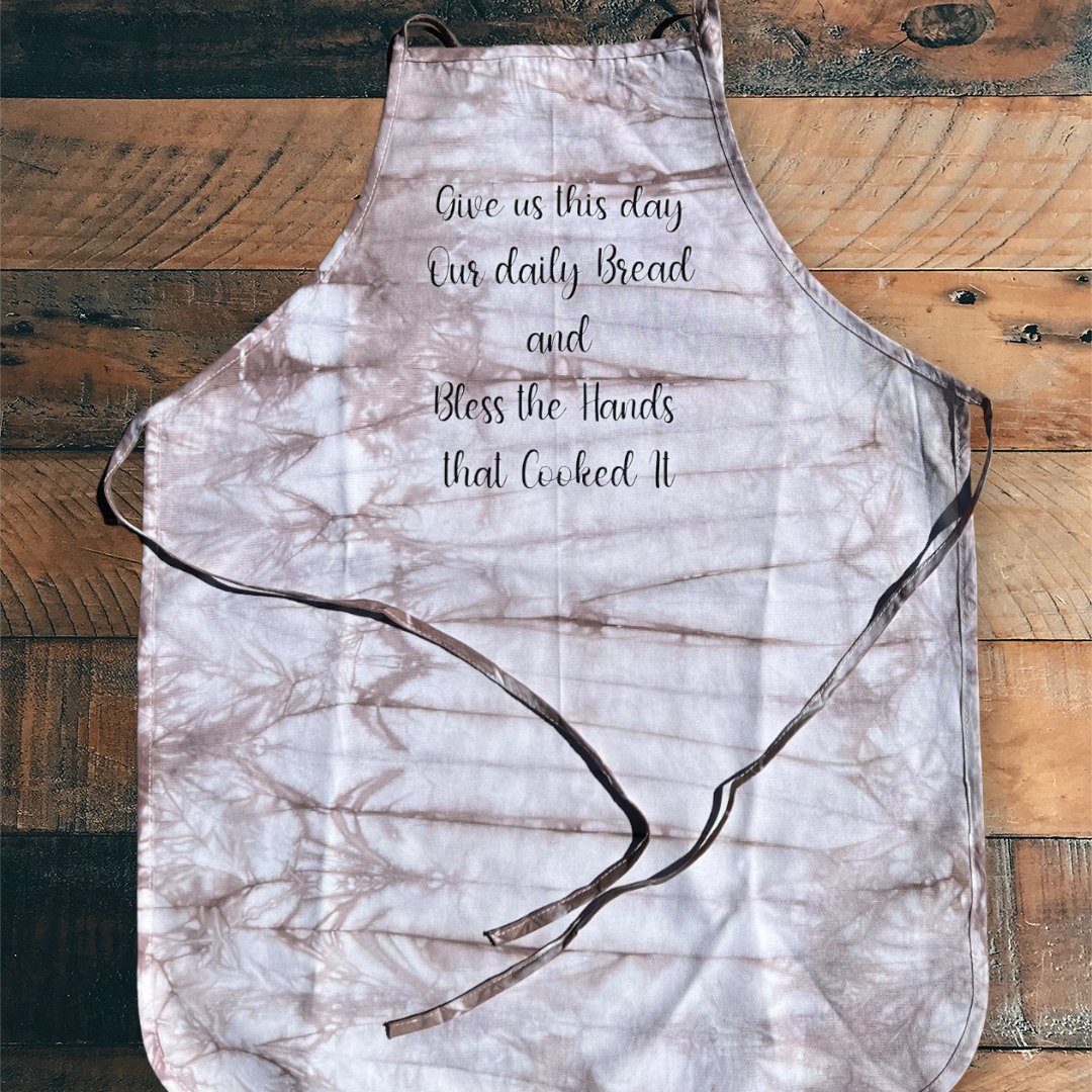 Give Us This Day Tie Dye Apron