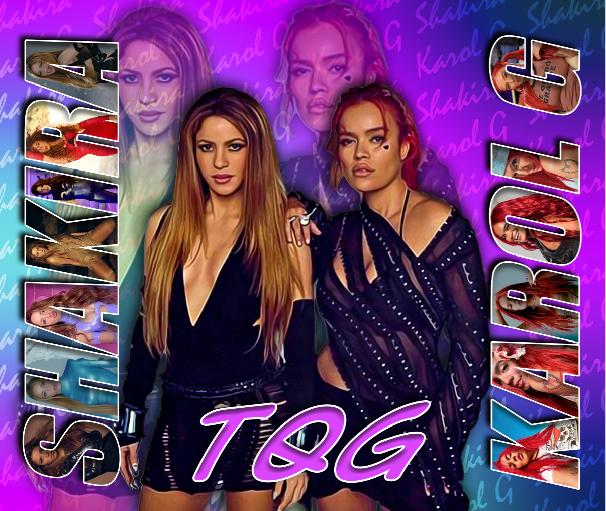 Karol G and Shakira Transfer