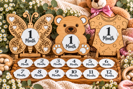 Interchangeable Baby Milestone