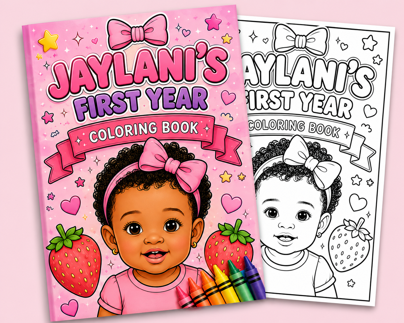 🖍️ Personalize Your Coloring Books