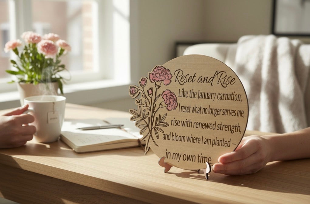 ✨ Wooden Affirmation Plaque