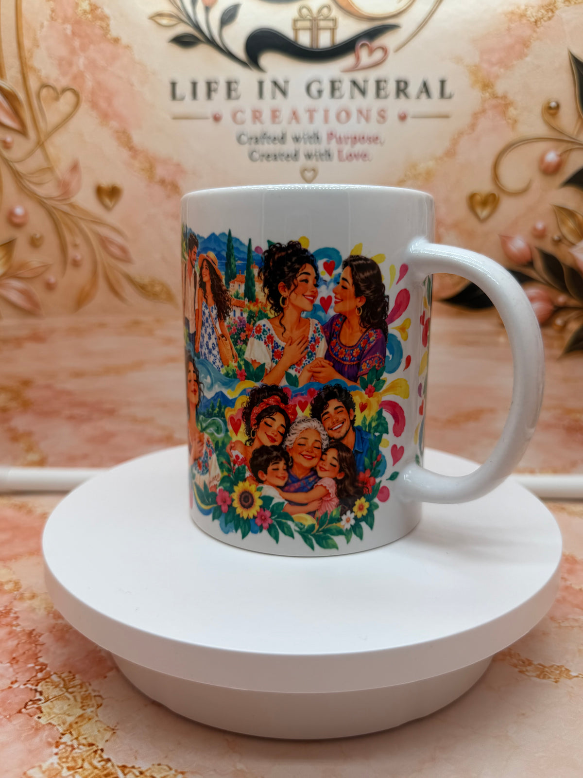 Bonito, Bonito Colorful Family Mug