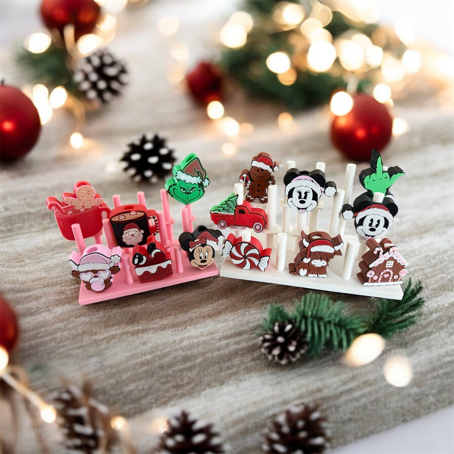 🎄✨ Christmas Straw Topper Collection – Holiday Edition! ✨🎅