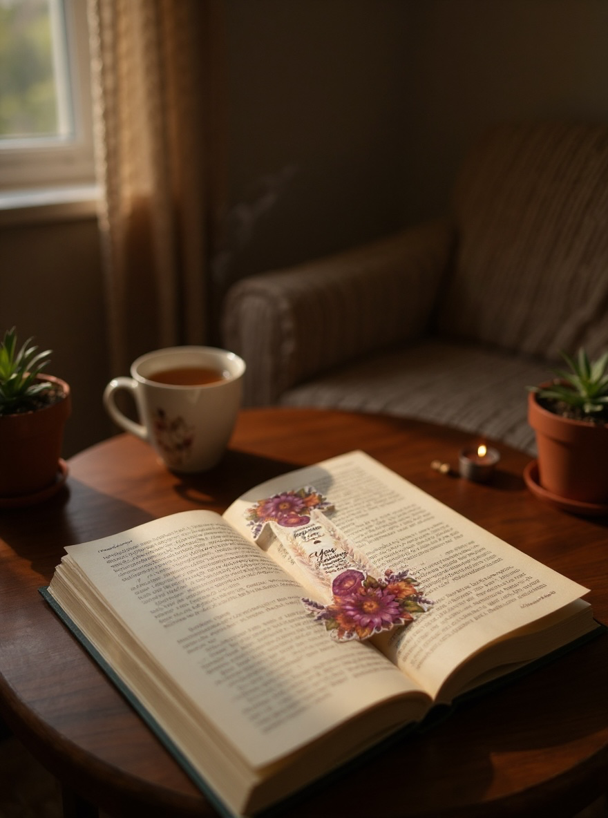 ✨ Monthly Collection Inspirational Magnetic Bookmark