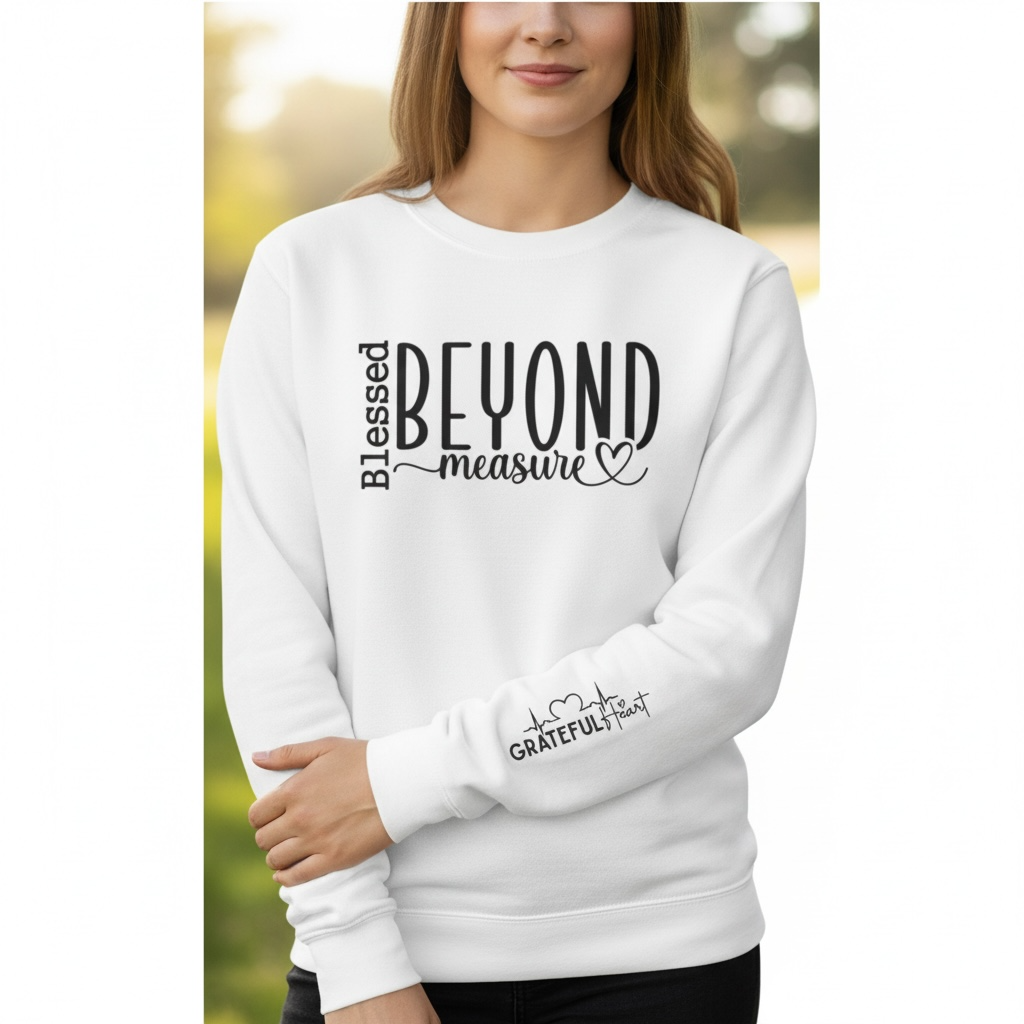 Blessed Beyond Inspirational Apparel