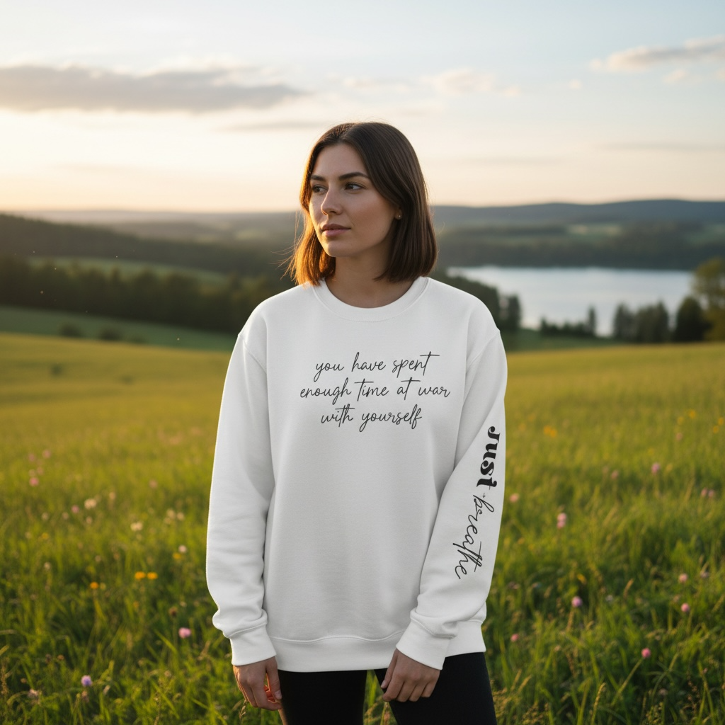 Just Breathe Inspirational Apparel