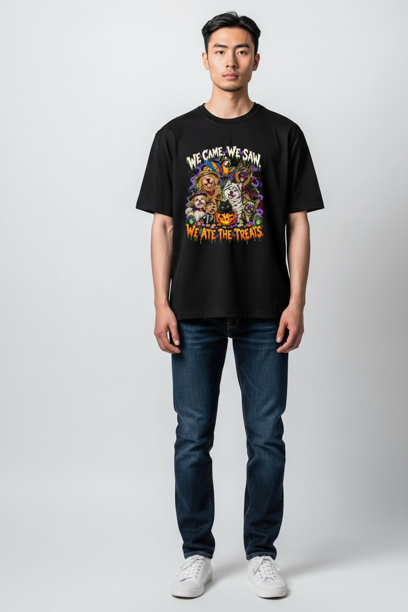 We Came, We Saw, We Ate the Treats Halloween T-Shirt