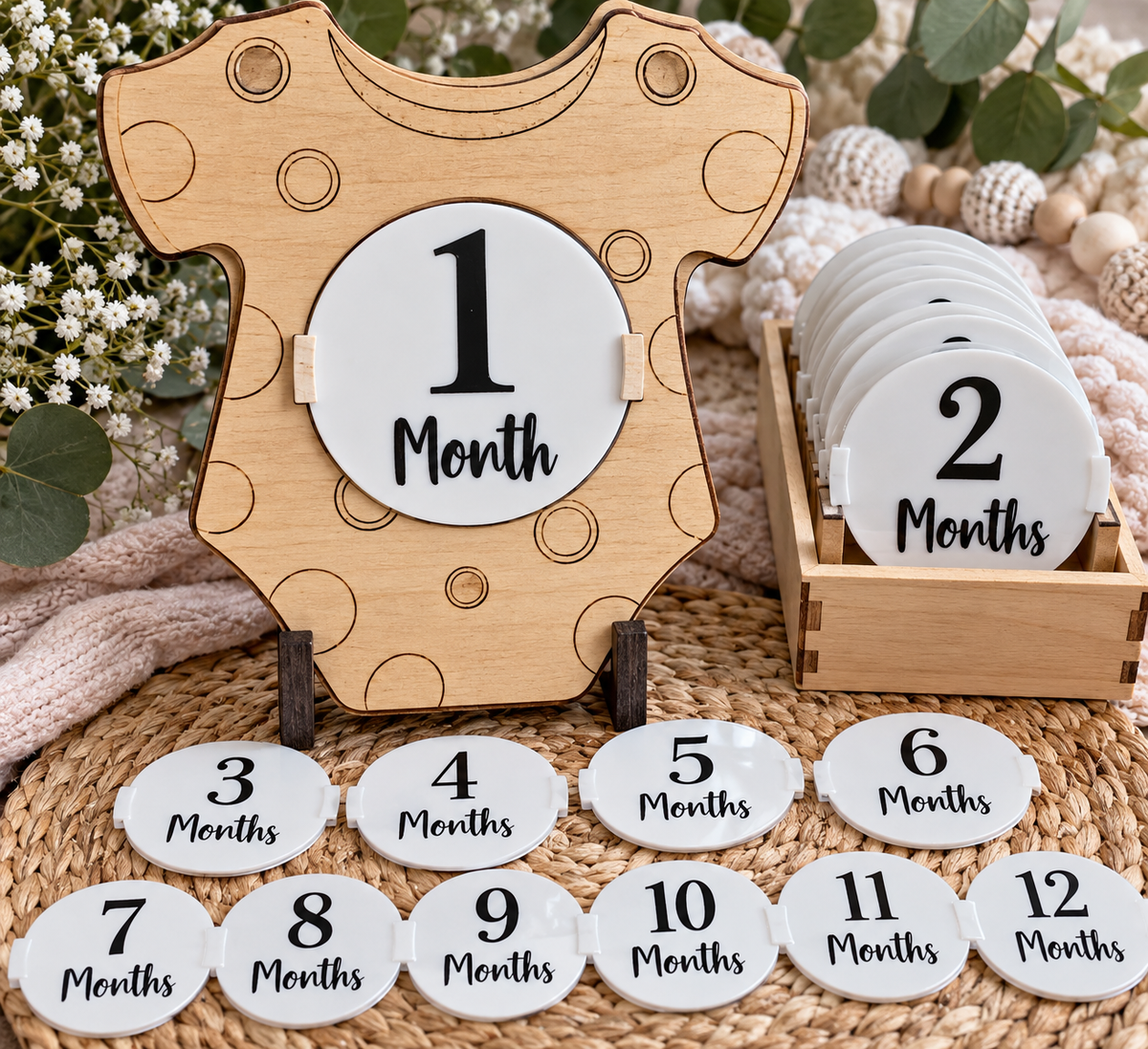 Interchangeable Baby Milestone
