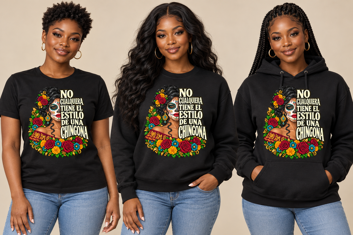Chingona Style Catrina Apparel
