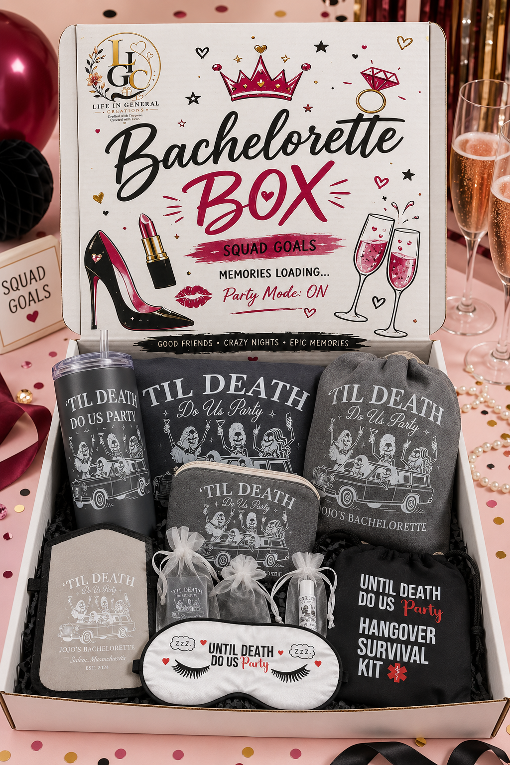 Bachelorette Gift Box