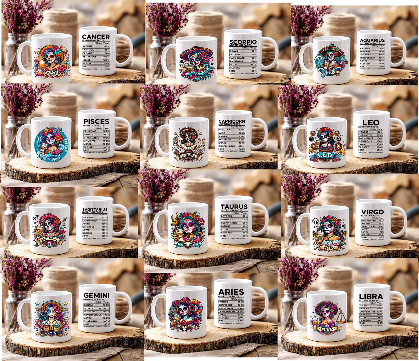 15oz Catrina Mug