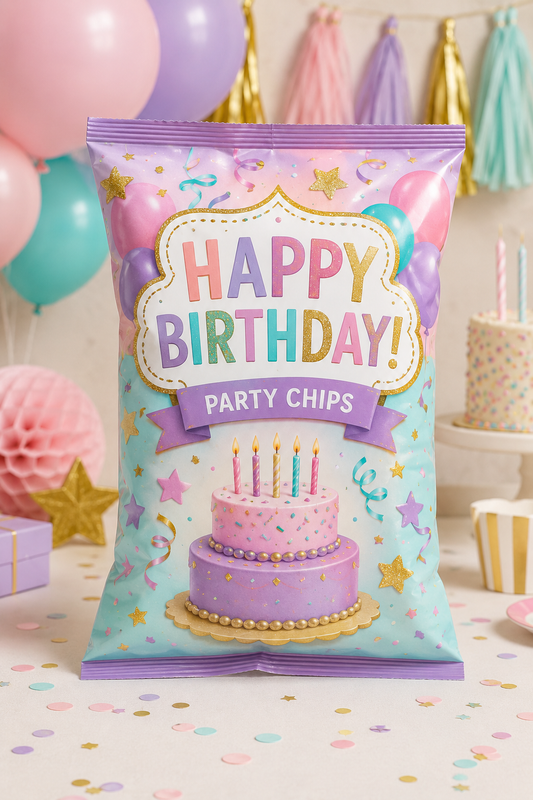 🍿 Personalized Chip Bags