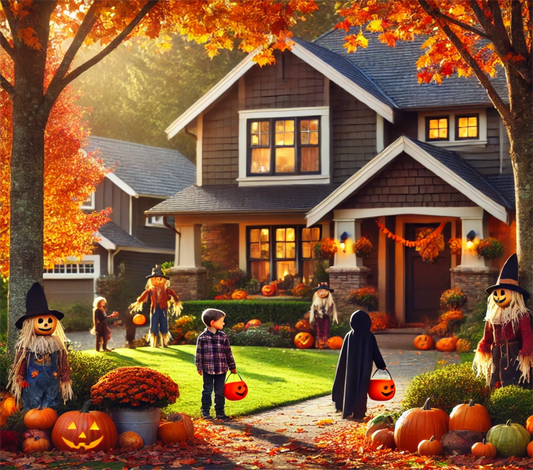 Halloween & Fall in the Suburbs