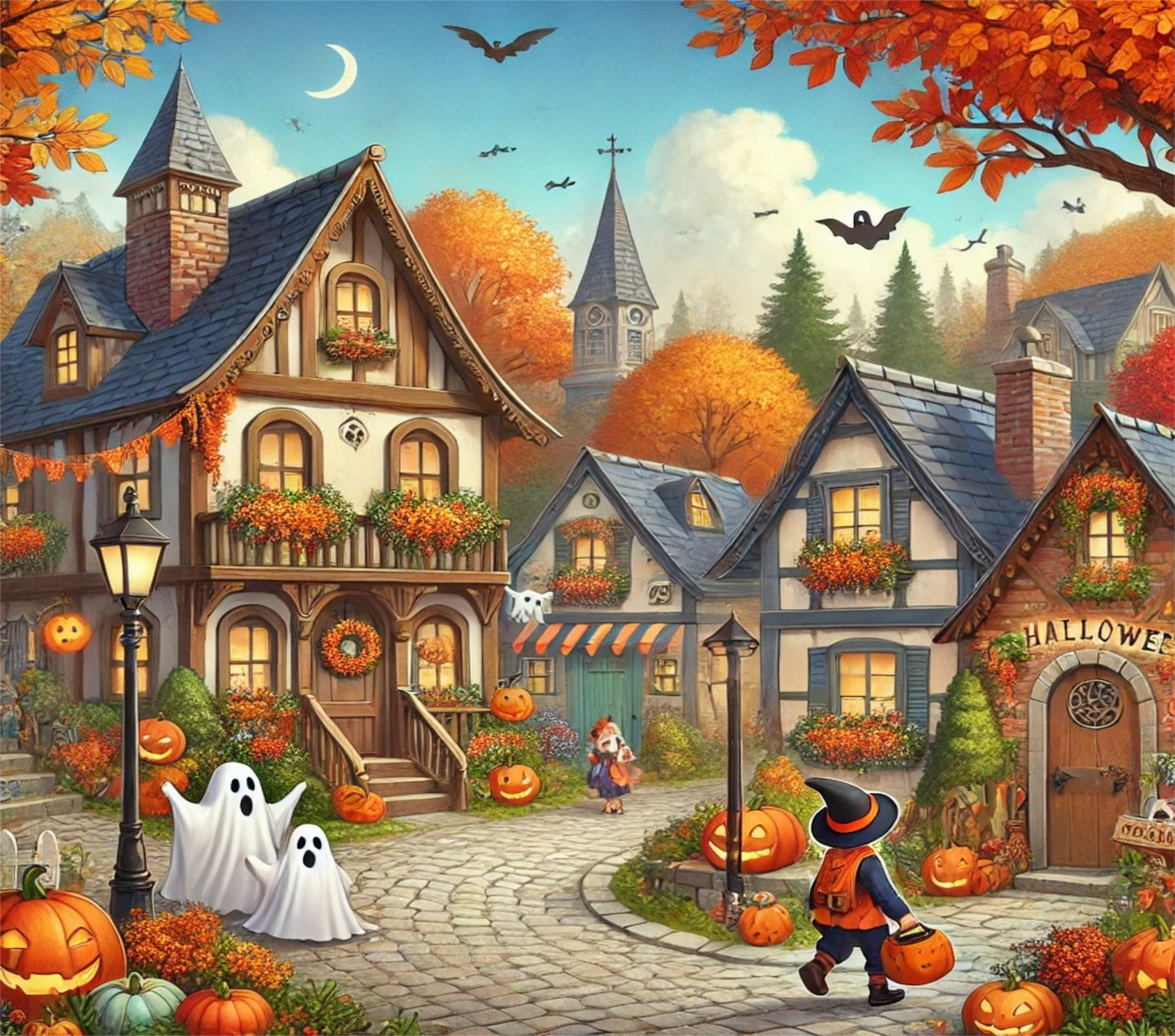 Halloween & Fall in the Town