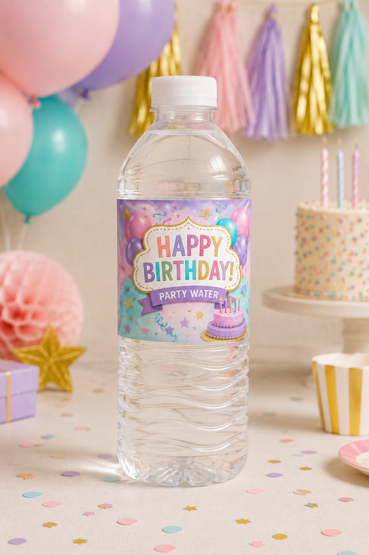 💧 Personalize Your Water Bottles