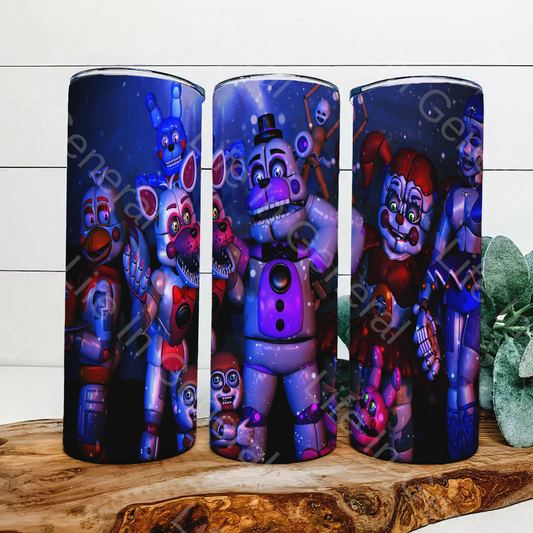 Freight Nights of Freddy Tumbler