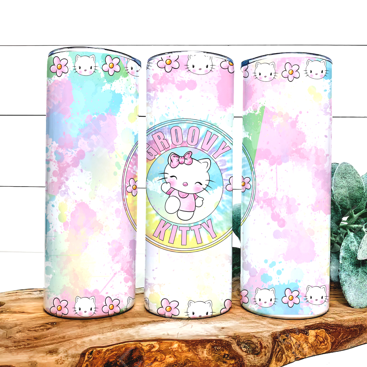 Groovy Kitty Tumbler