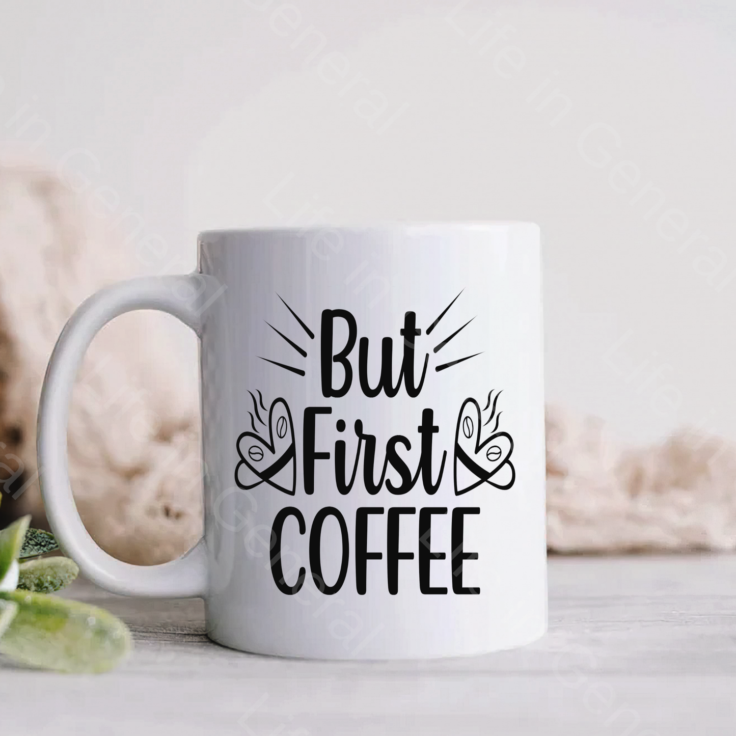 15oz But First Coffee Mug