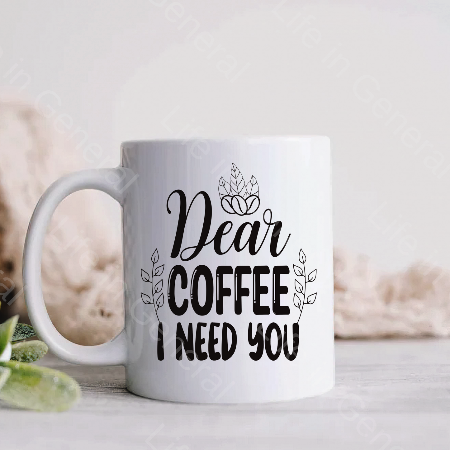 15oz Dear Coffee Mug