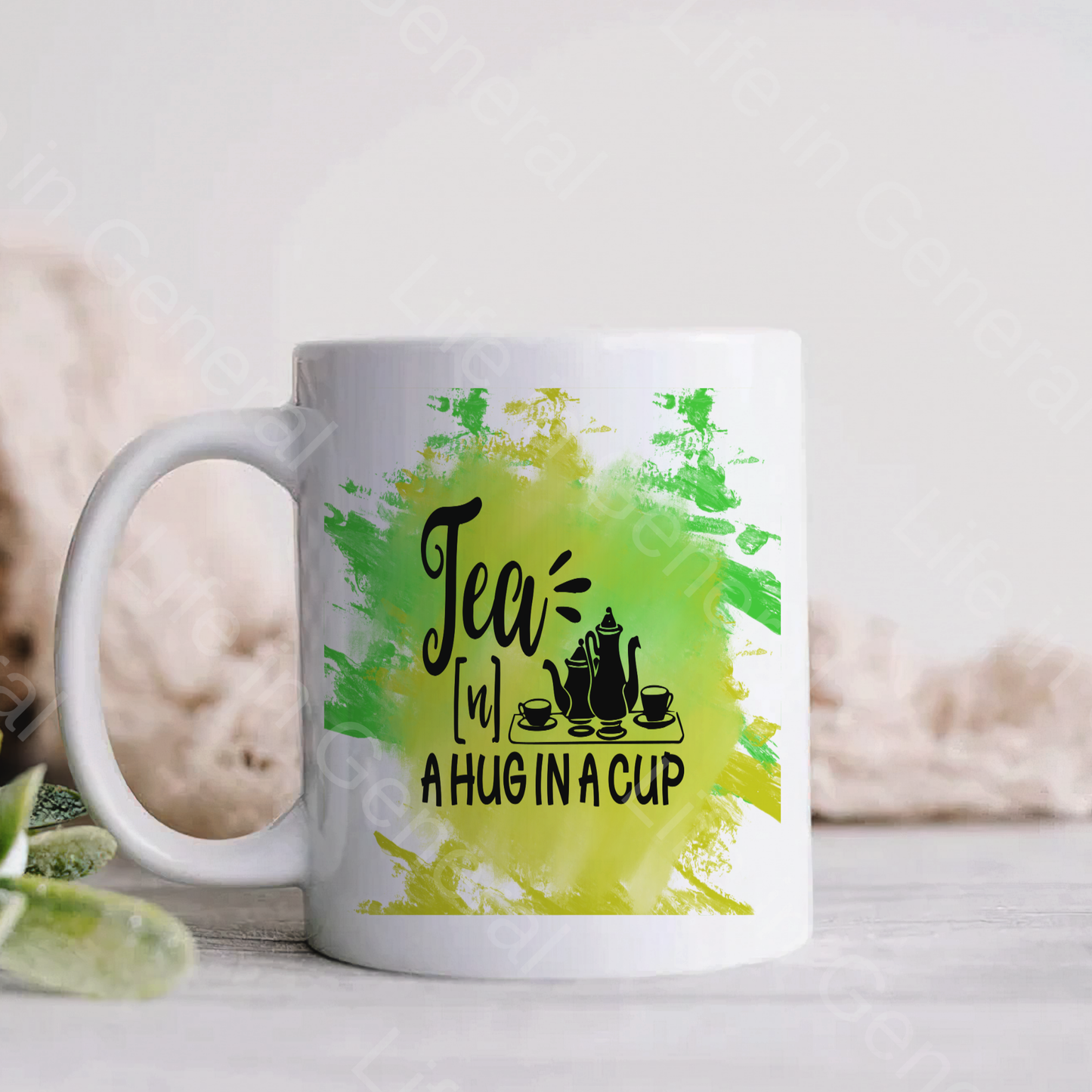 15oz Tea in a Hug Mug