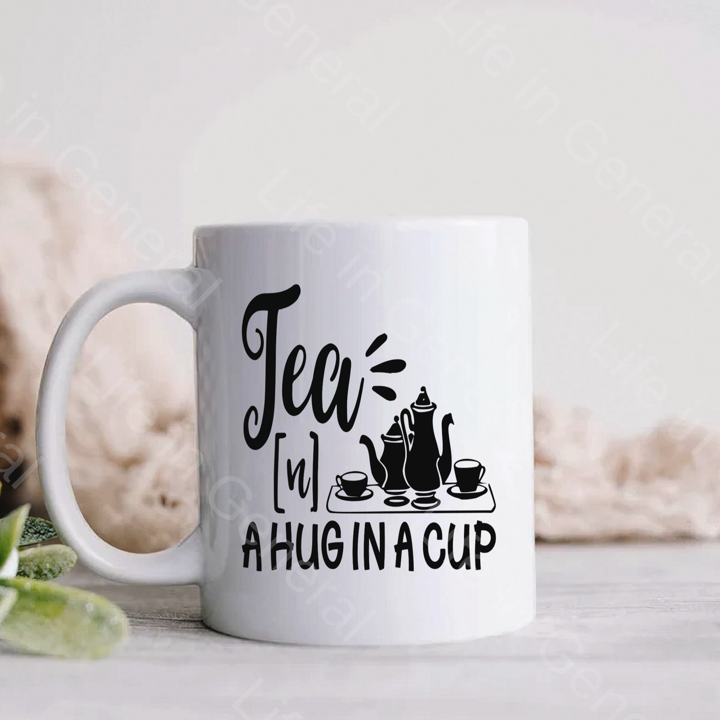 15oz Tea in a Hug Mug