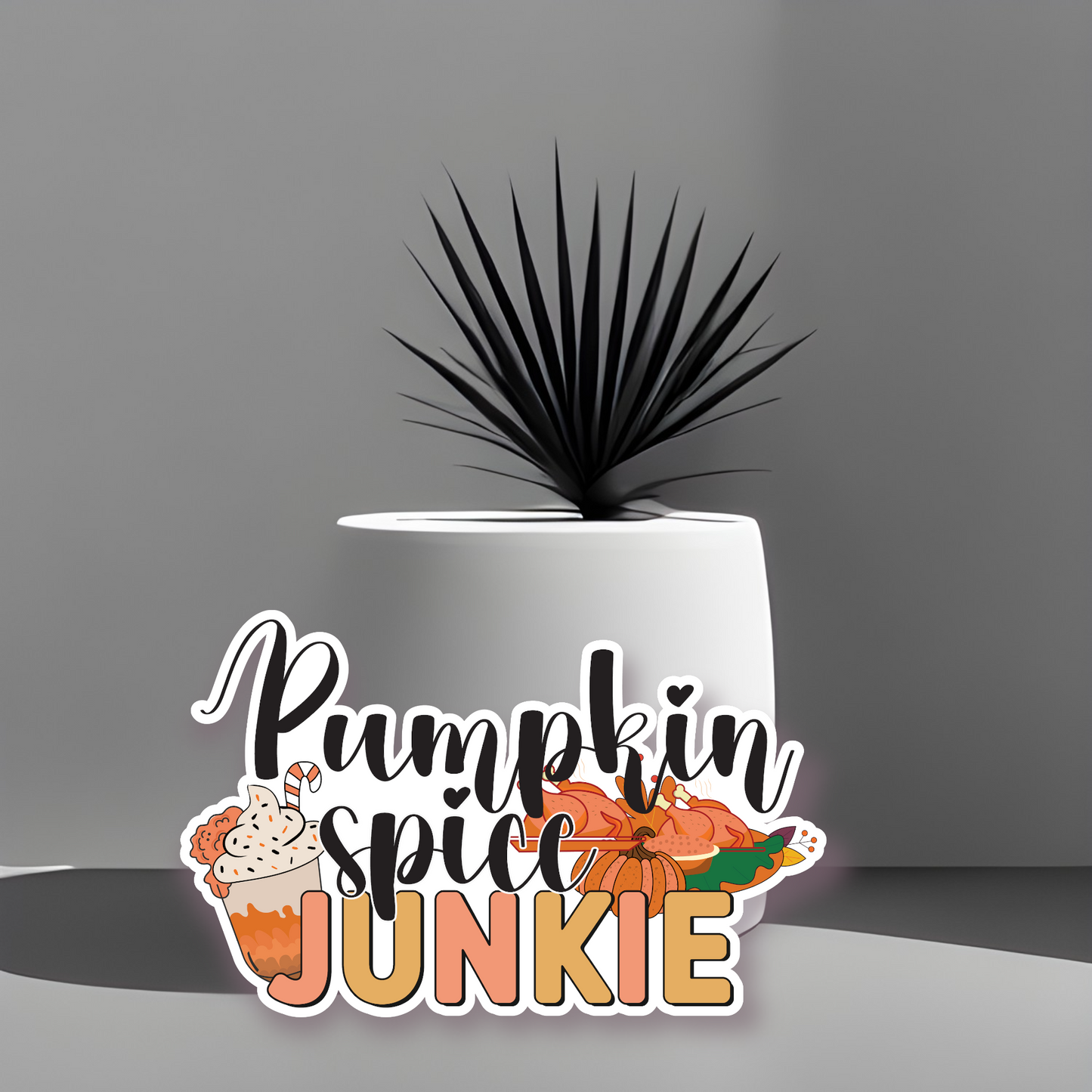 Pumpkin Pie Junkie   Sticker