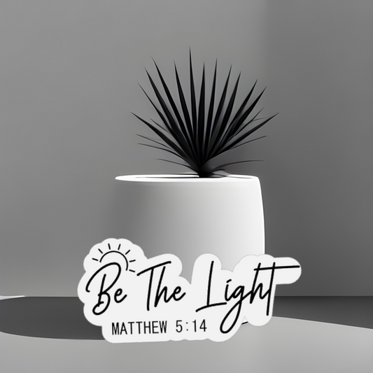 Be The Light Sticker