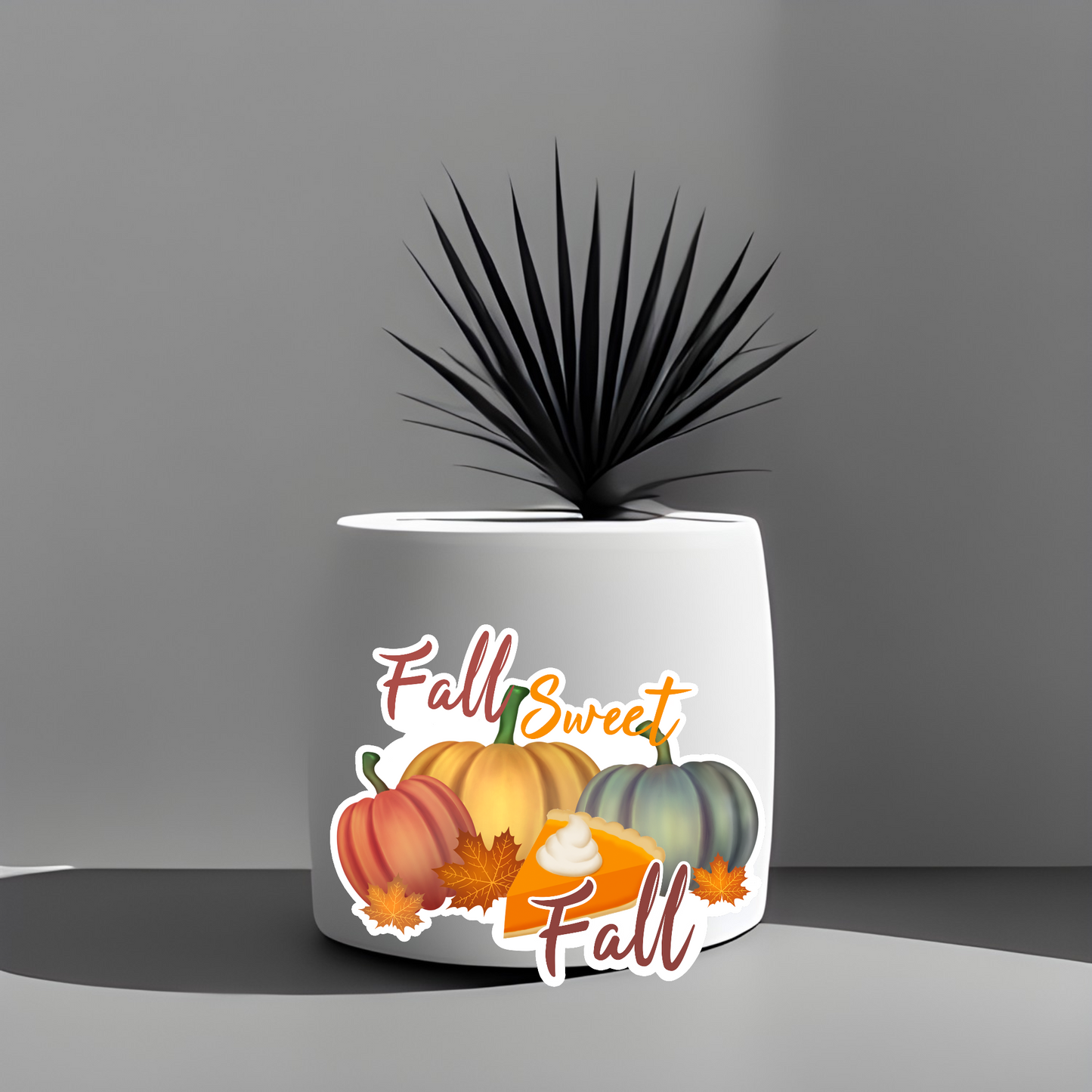 Fall Sweet Fall Pumpkin Sticker