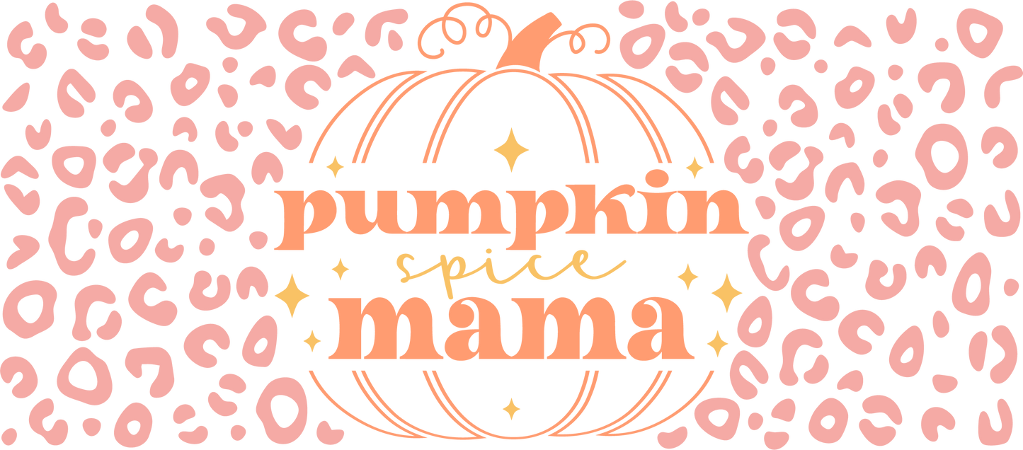 16 oz Pumpkin Mama Frosted Libby Glass