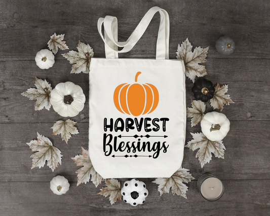 Harves Blessings Canvas Tote Bag